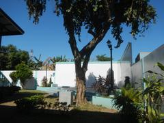 Facade of Baldomero Aguinaldo Shrine museum with fences in Binakayan, Kawit, Cavite