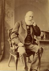 Portrait of Henry Philip Tappan seated at table