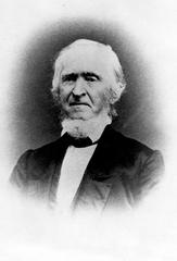 Black and white copy print of sepia original portrait of John Monteith