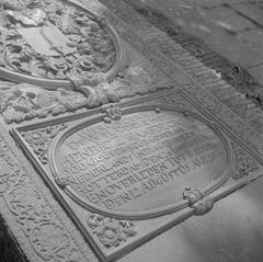 Gravestone of Governor-General Hendric Zwaardecroon in the Portuguese Church in Batavia