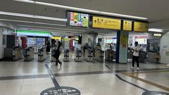 East ticket gate of Osaka Namba Station