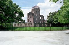 Atomic bomb dome in Hiroshima