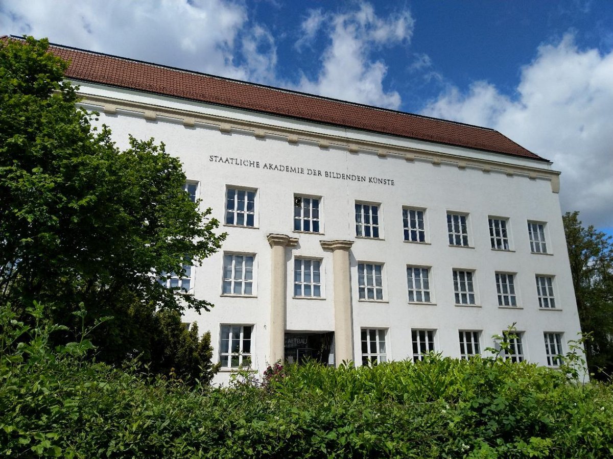 Historic main building of Staatliche Akademie der Bildenden Künste Stuttgart designed by Bernhard Pankok in 1912/13