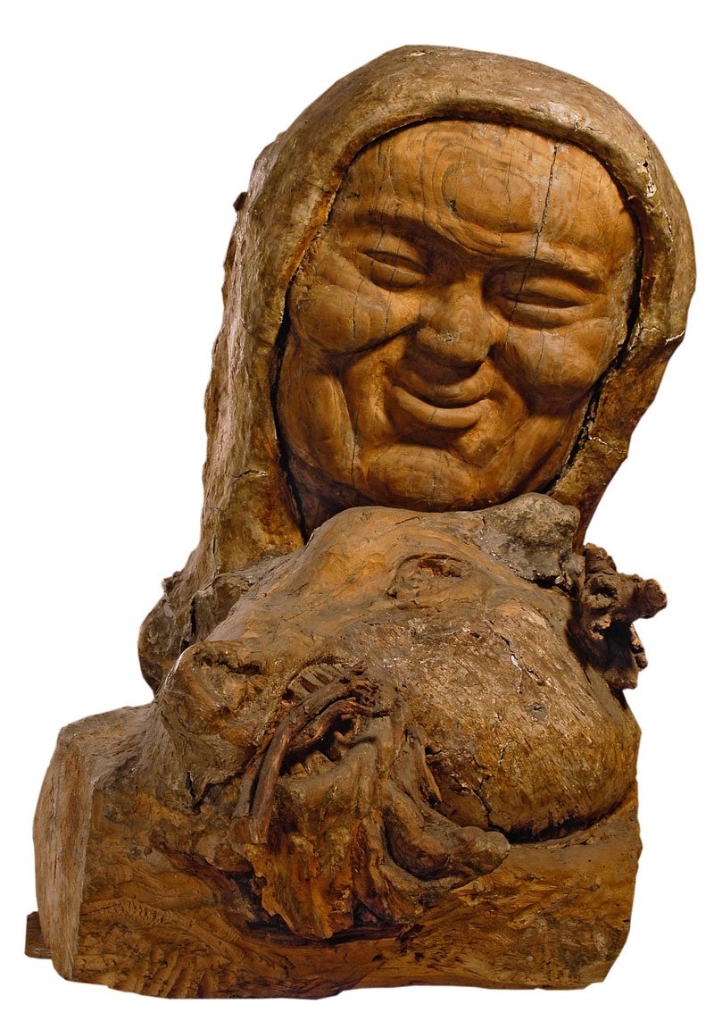 The Legend of the World sculpture by Isaac Itkind 1957