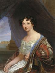Portrait of Grand Duchess Anna Pavlovna in elegant attire