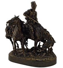 Sculpture of Zaporozhian Cossack after the Battle by Eugene Alexandrovich Lanceray