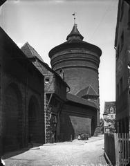Spittlertorturm gate in Nürnberg city