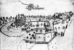 Drawing of a Gleisshammer with Zeltnerschloss mechanism