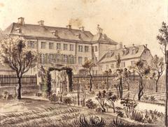 Former Randahl'sche Haus at Vestnertorgraben 3 in Nürnberg garden side