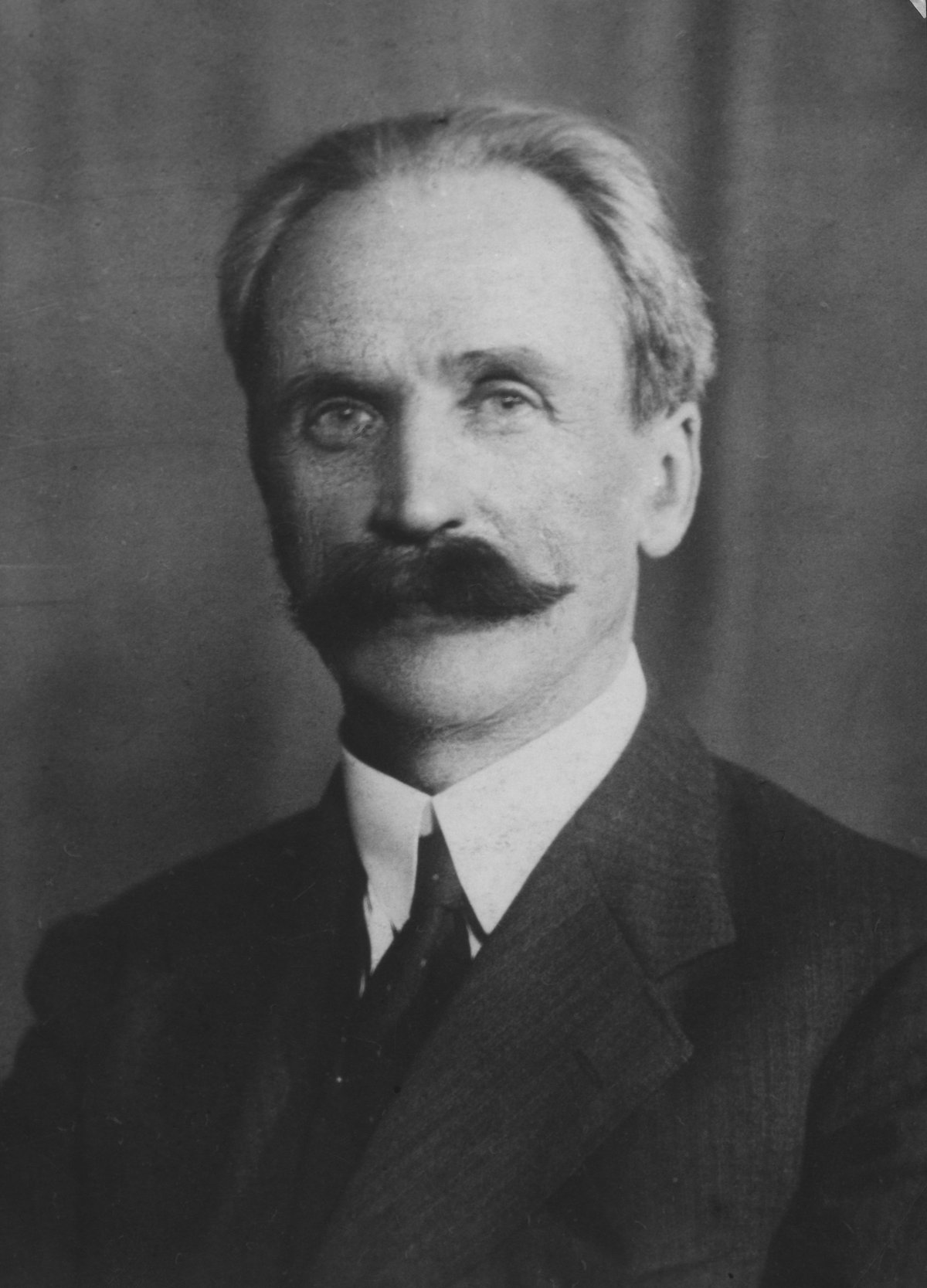 Portrait of Faustyn Czerwijowski, Polish librarian and social-political activist