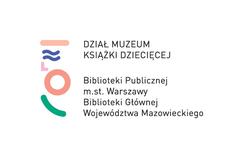 Logo of the Public Library of the Capital City of Warsaw used by the Museum of Children's Books
