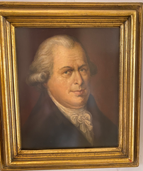 Portrait of Johann Konrad Grübel, a Nuremberg poet, painted by Johann Eberhard Ihle