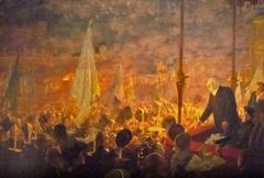 Portrait of Prince Otto von Bismarck in Dresden