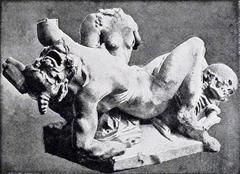 Sebastian Walther sculpture Sünde Tod und Teufel alabaster 1629
