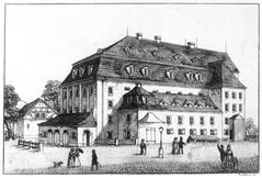 Historic Moretti Theatre in Dresden's Italian Village