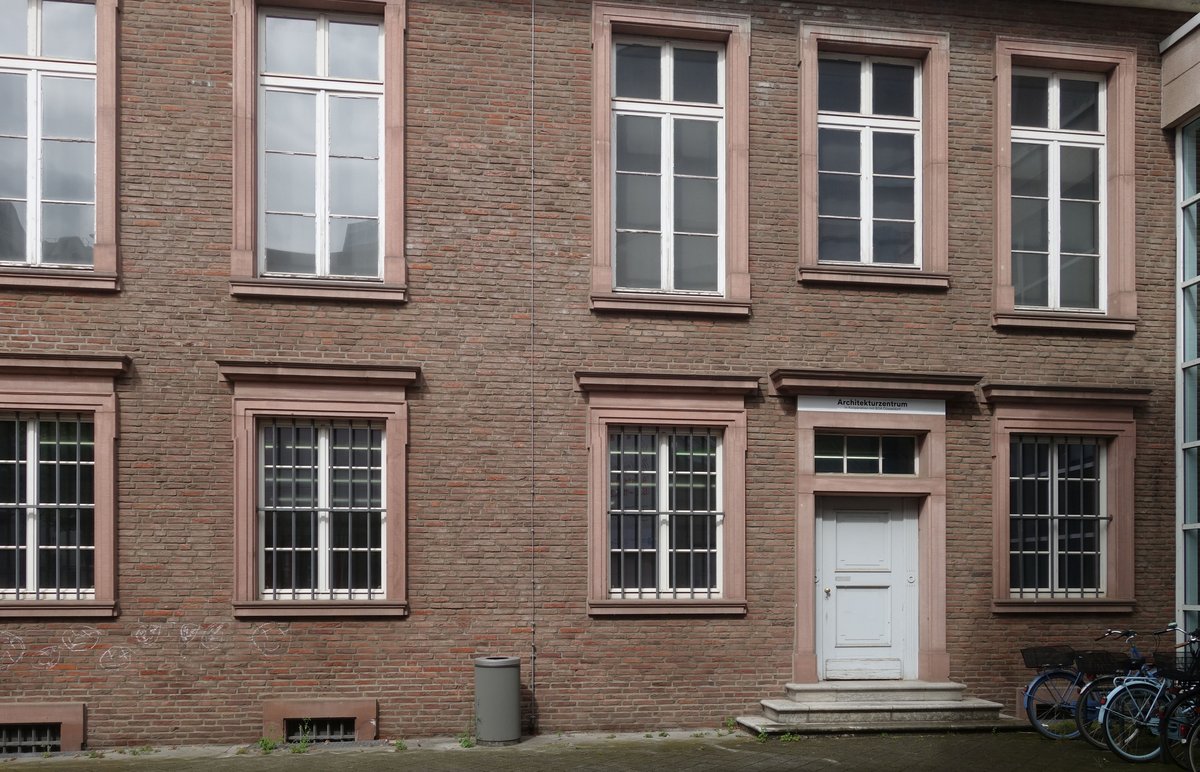 Architekturzentrum in connection with the BDA Düsseldorf at the Stadtmuseum in August 2024