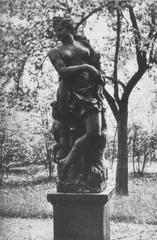 Portrait of sculptor Cornelius Andreas Donett who created the artwork 'Sommer'