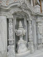 Entrance detail of the Ceremonial House at Ihlamur Palace in Istanbul, Turkey
