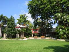 General view of The Kampong botanical garden in Coconut Grove Florida