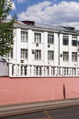 Modern building on Kazakova Street in Moscow