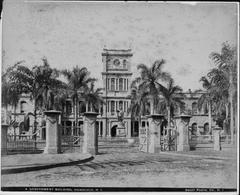 Aliiolani Hale government building in Honolulu, Hawaii