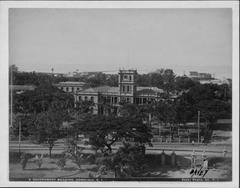 Historic Aliiolani Hale government building in Honolulu Hawaii photographed by Frank Davey