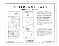 Historic Aliiolani Hale building in Honolulu, Hawaii