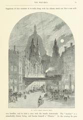 Historical illustration of London and its environs from an antique book
