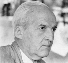 Portrait of Luis Federico Leloir, Argentine physician and biochemist