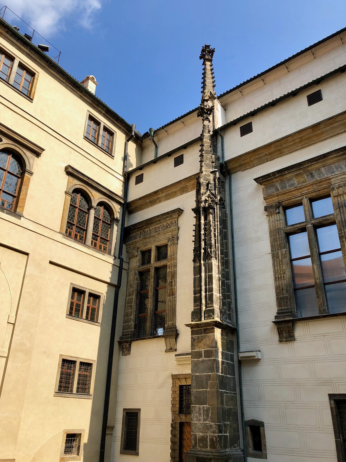 Old Royal Palace at Prague Castle in Hradčany district, Prague, Czech Republic