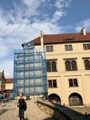 Historic Starý Královský Palác at Prague Castle in Hradčany, Prague, Czech Republic