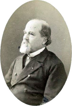 Portrait of Alexandre Bertrand, French archaeologist and founder of the Museum of National Antiquities