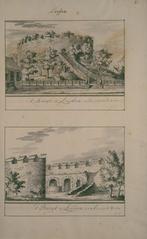Historical map of Zuid-Holland province including Leiden from 1730 by Andries Schoemaker