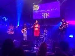 Feminist punk band Fingering at the Disco performing live at Summerhall in Edinburgh
