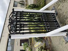 Historic Nelson’s Pillar gates with intricate design