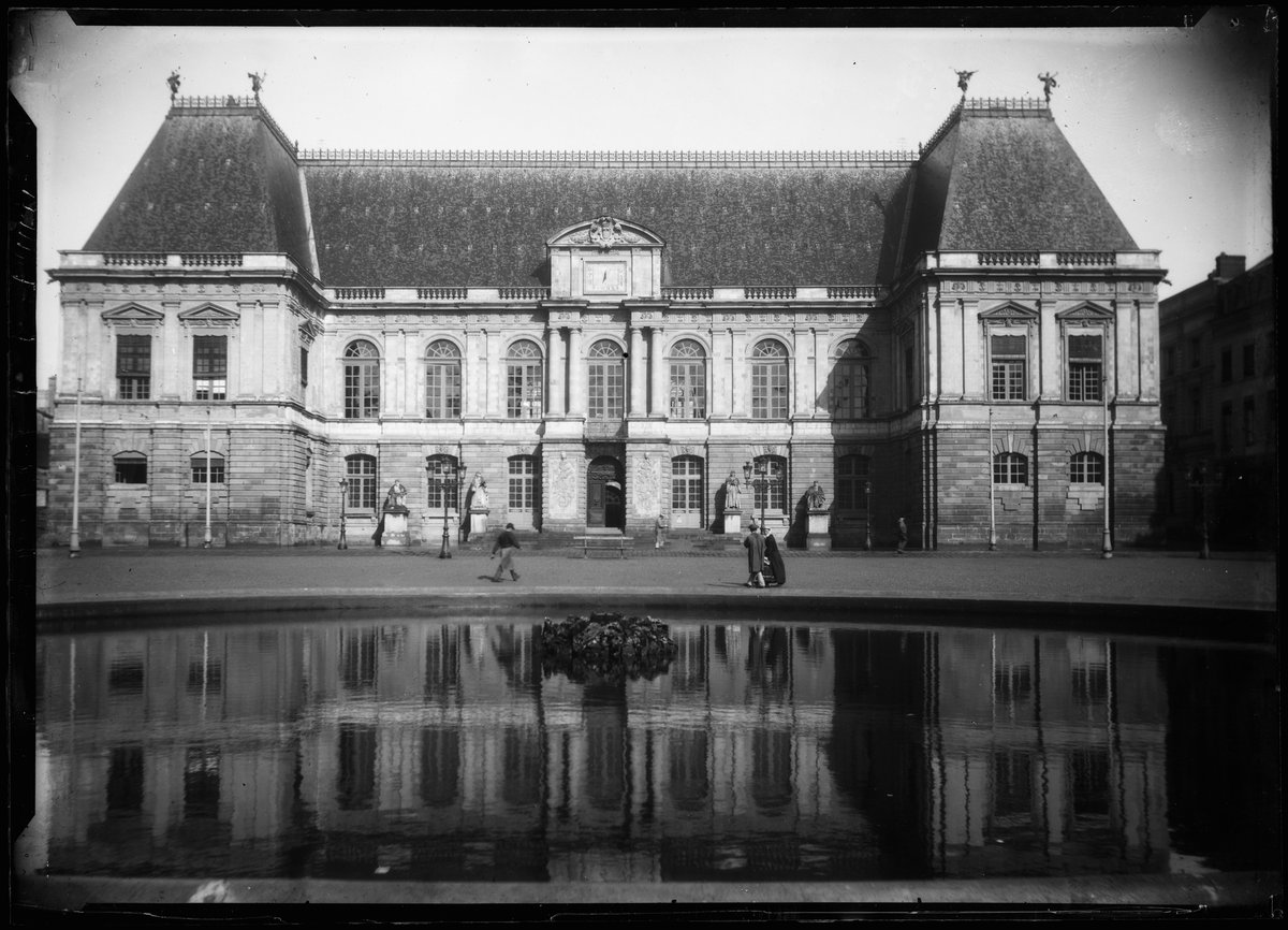 Palast Des Parlaments Der Bretagne