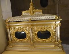 Saint Rémi Reliquary Chests at Musée Saint Rémi in Reims