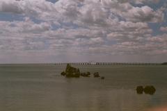 Sea cliffs near the ancient city of Myrmecium in Kerch