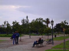 Park Thays with lush greenery and pathways in Buenos Aires