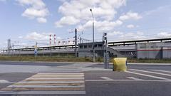 Moscow Shelepikha MCC station surface platform with modern design in June 2025