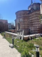 Front view of Vefa Kilise Camii mosque