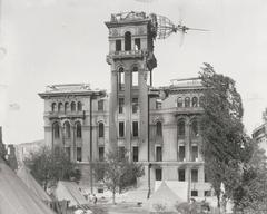 Hall of Justice building at Portsmouth Square, San Francisco, 1906