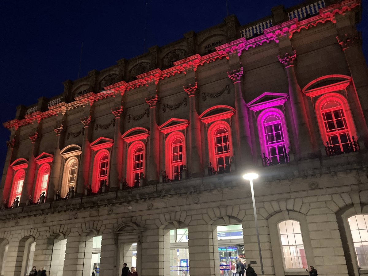 Entrance of Heuston Station Dublin