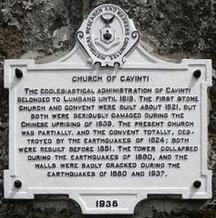 Church Of Cavinti Historical Marker