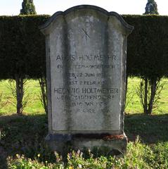 Grave of Alois Holtmeyer at Cologne South Cemetery