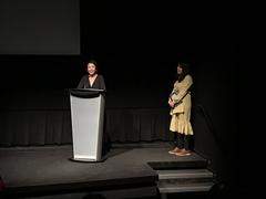 Geling Yan and Betty Xie at TIFF Bell Lightbox event in Toronto