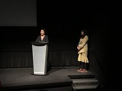 Geling Yan and Betty Xie at TIFF Bell Lightbox for Betty Xie on Xiu Xiu The Sent-Down Girl event