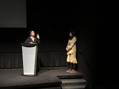 Geling Yan and Betty Xie at TIFF Bell Lightbox event