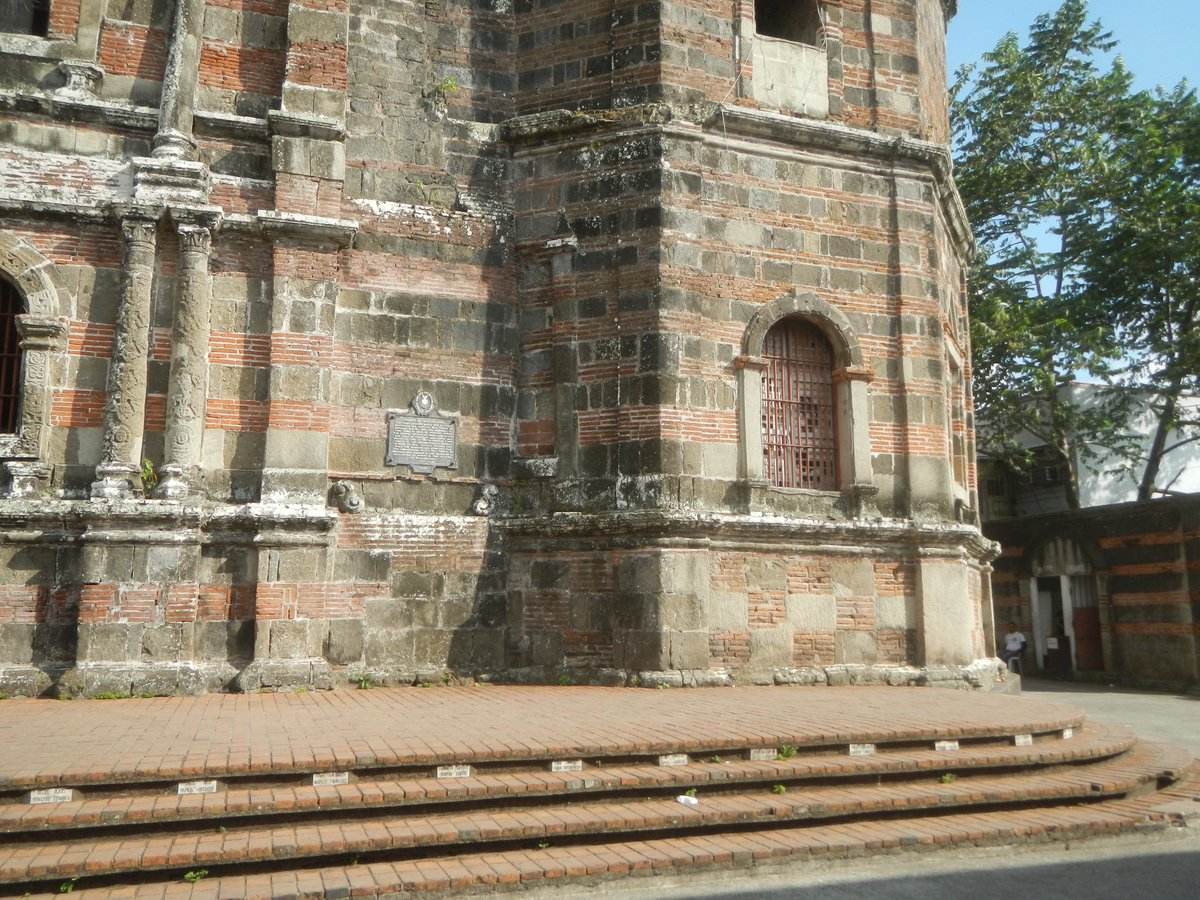 San Bartolome Apostol Parish Church in Nagcarlan Laguna Philippines with historical architecture
