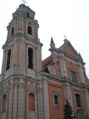 Church of All Saints in Vilnius historical exterior